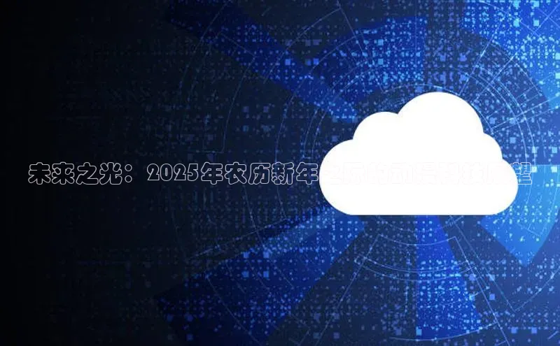 未来之光：2025年农历新年之际的动漫科技展望